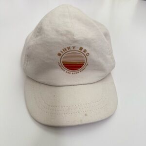 Binky Bro todder cream flat Cap